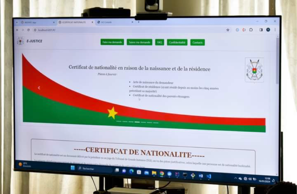 Burkina Faso : La digitalisation de la justice, levier de modernisation et d’efficacité administrative