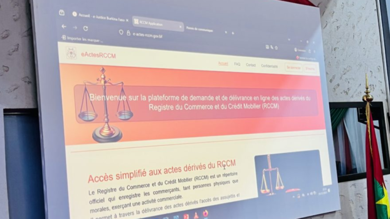 Burkina Faso : Justice et transformation numérique, le pays accélère sa modernisation institutionnelle