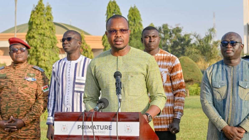 Burkina Faso : Le Sacerdoce de la refondation au cœur de l&rsquo;action gouvernementale